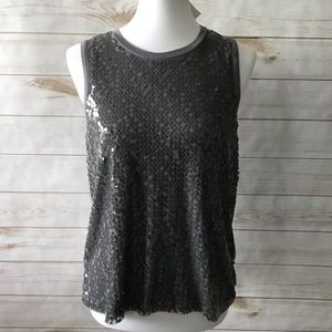 NWT J. Crew Sequined Top